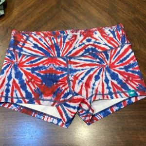 Tie Dye WodBottom Shorts